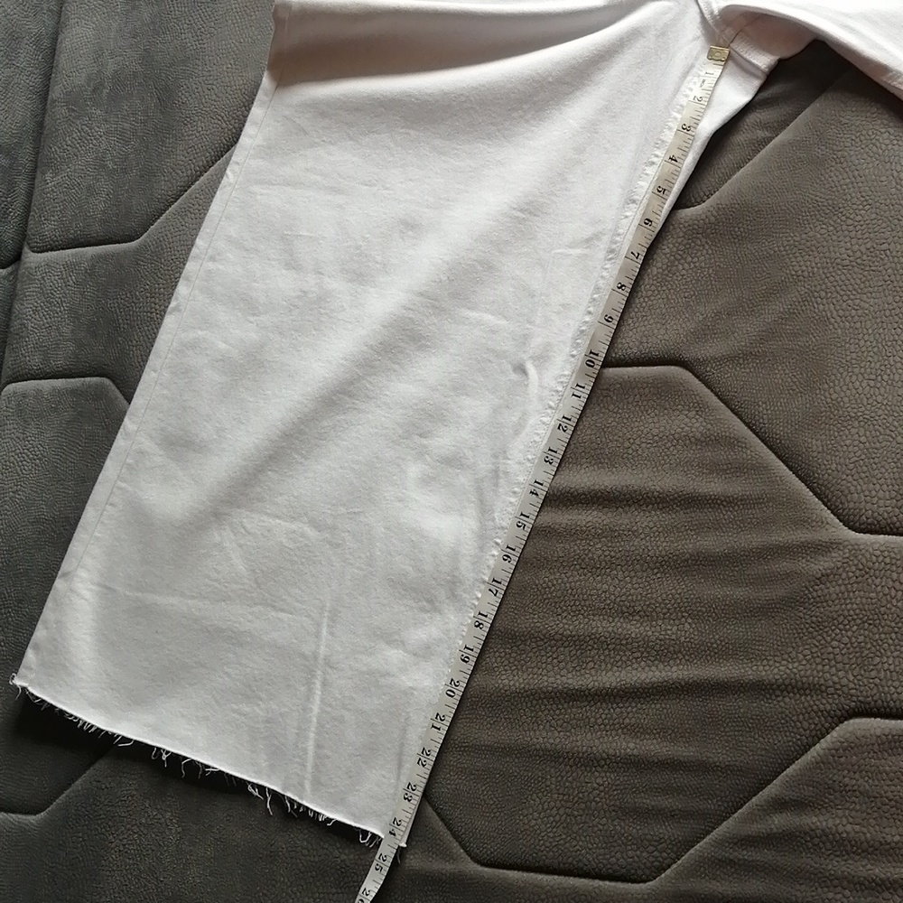 NWT Wide-Leg Jeans High-Rise Plus Size White Colour Stretchy Cropped - Picture 9 of 11
